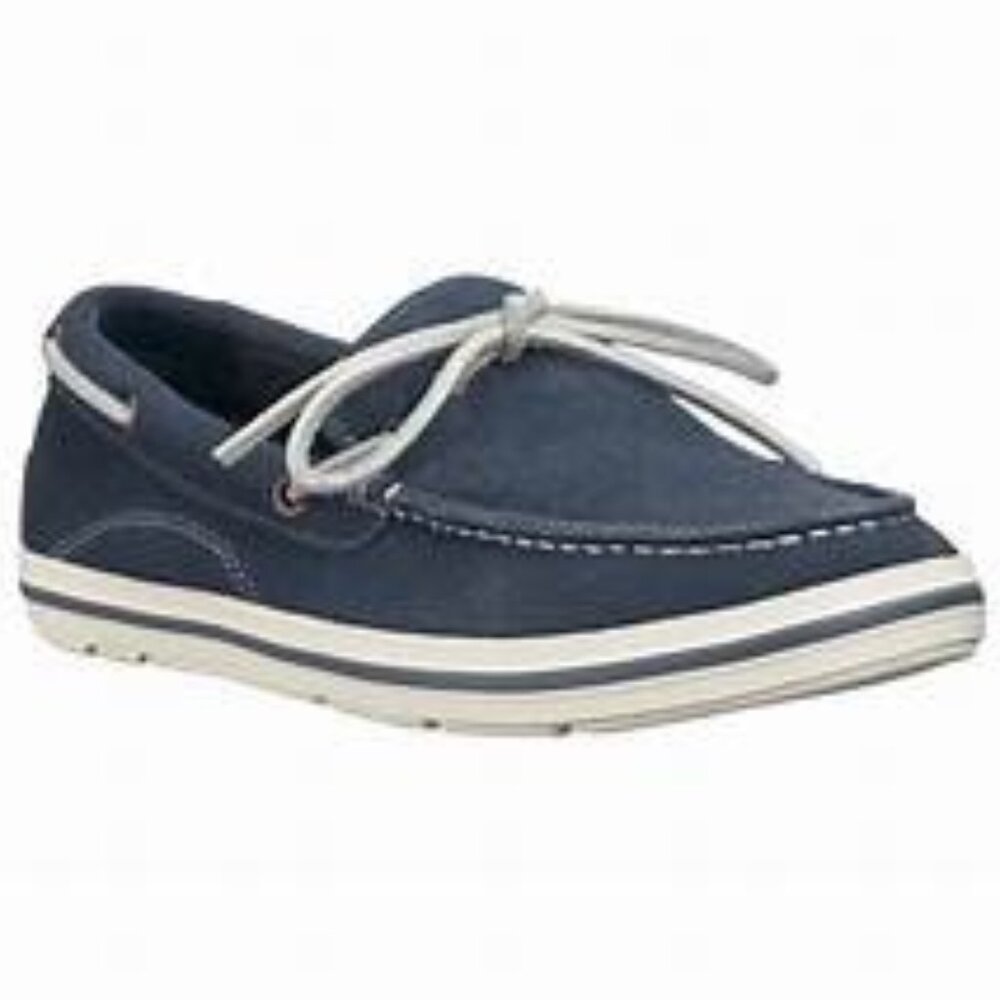 Timberland Women's Earth Keepers Casco Bay Lightweight Navy Suede Boat Shoes